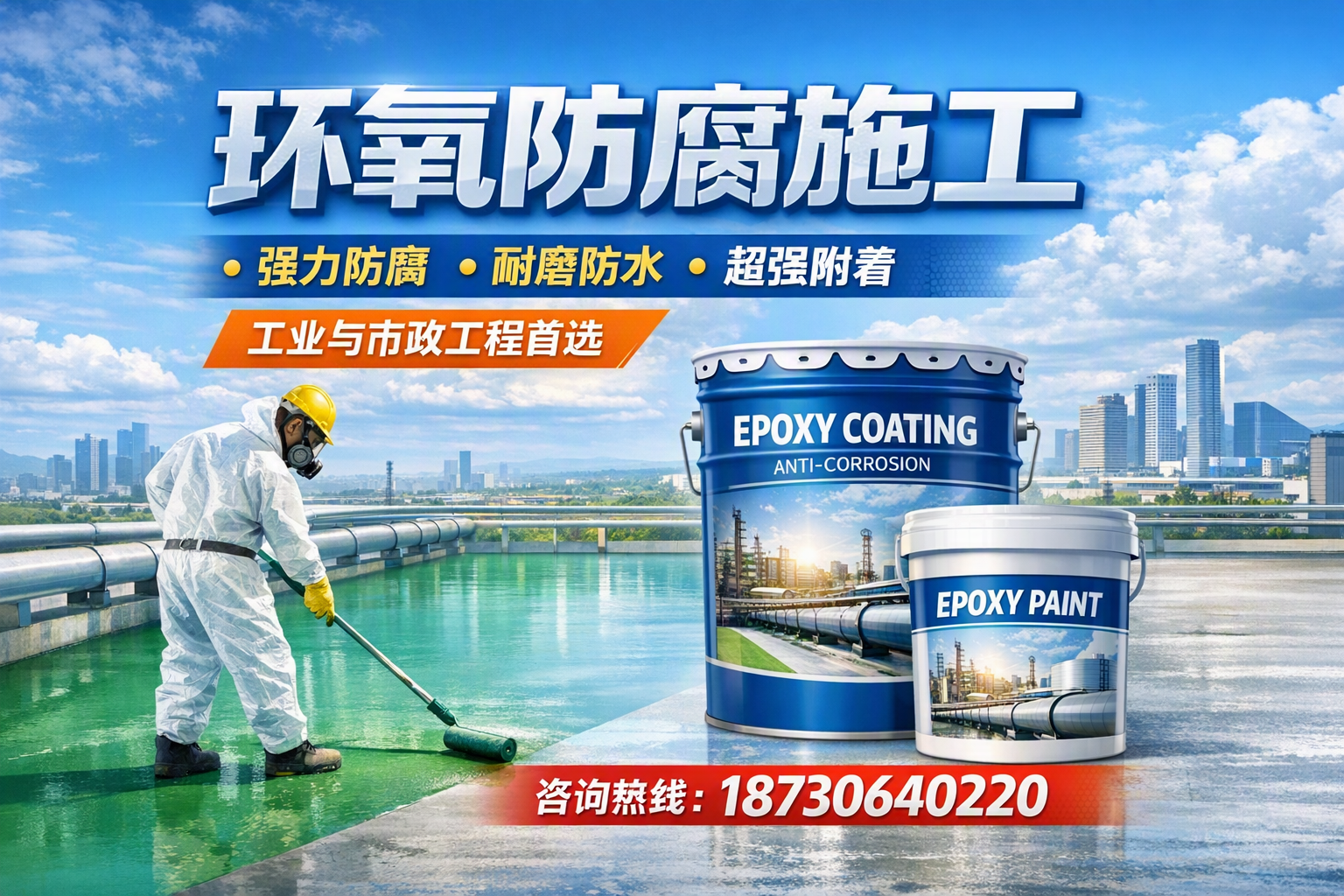 在 新乡 进行环氧防腐施工的注意事项