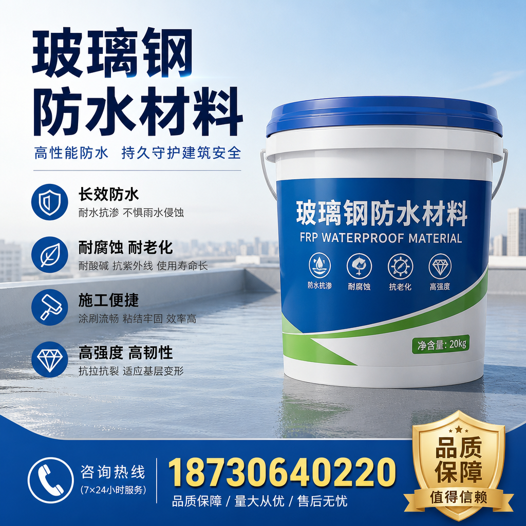 专家解析:玻璃钢防水材料的市场前景分析在 新乡