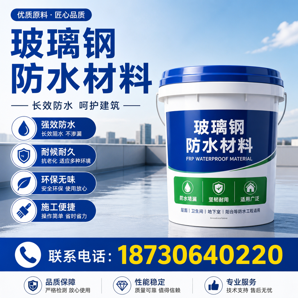 从零开始了解玻璃钢防水材料,新乡 入门指南